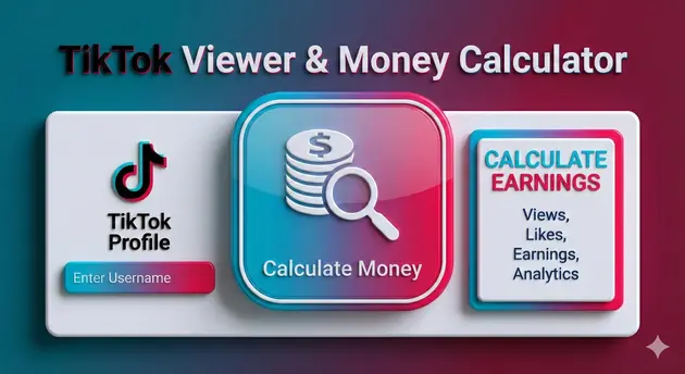 TikTok Viewer and Calculator Tool